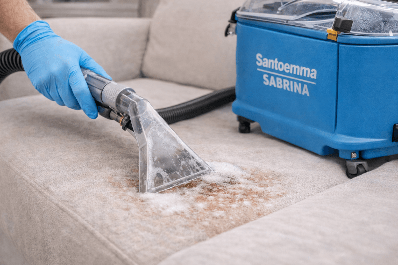 Rinsing with clean water